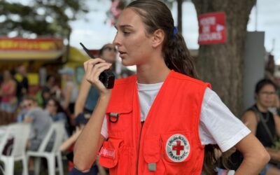 Les secouristes à la fête du Cerf et de la Crevette à Boulouparis !